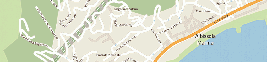 Mappa della impresa klessidra studio grafico snc di galatolo m e zuccotti p a SAVONA