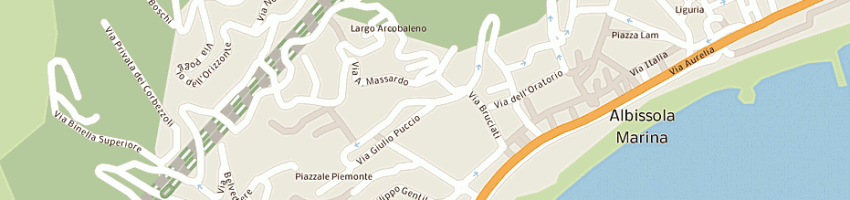 Mappa della impresa macco luigi a SAVONA