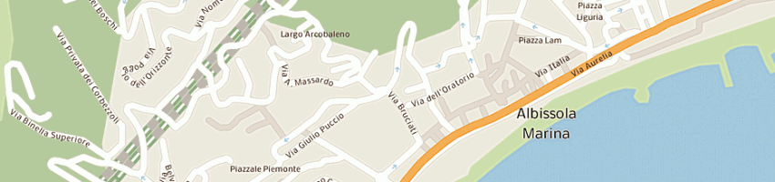 Mappa della impresa traina antonino a SAVONA