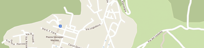 Mappa della impresa comune di bosa a BOSA