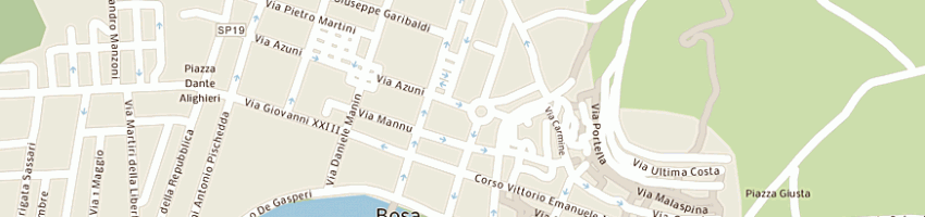 Mappa della impresa pischedda lucia a BOSA