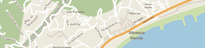 Mappa della impresa ferri giorgio a ALBISSOLA MARINA