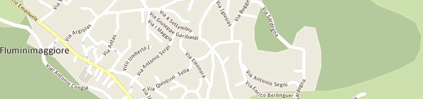 Mappa della impresa soddu giampaolo a FLUMINIMAGGIORE