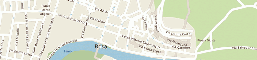Mappa della impresa salesiani pgs a BOSA