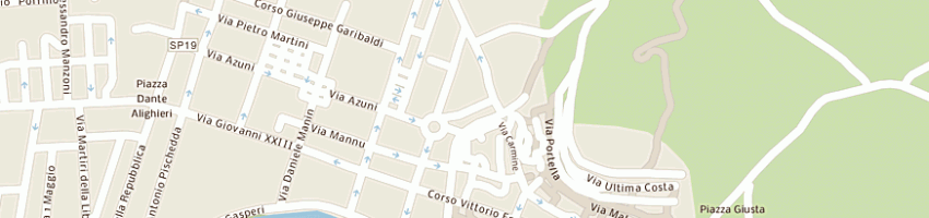 Mappa della impresa cossu giovanni a BOSA