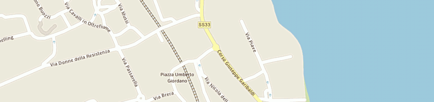 Mappa della impresa vallelonga giuseppa a BAVENO