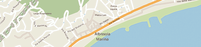 Mappa della impresa la foggiatura a ALBISSOLA MARINA