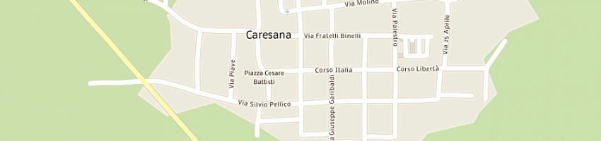 Mappa della impresa teddy di clemente tiziana a VERCELLI