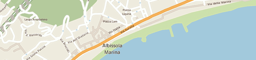 Mappa della impresa cassa di risparmio di savona a ALBISSOLA MARINA
