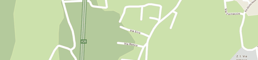 Mappa della impresa falegnameria curioni massimiliano a PARUZZARO