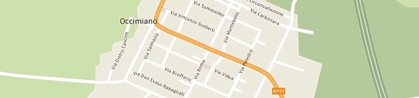 Mappa della impresa banca popolare di novara a OCCIMIANO