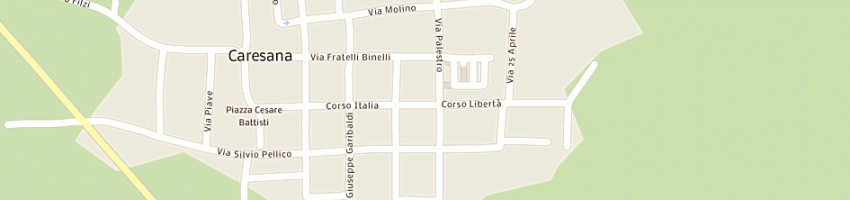 Mappa della impresa penny tour srl a VERCELLI