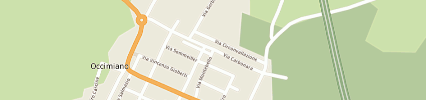 Mappa della impresa gabban luciano a OCCIMIANO