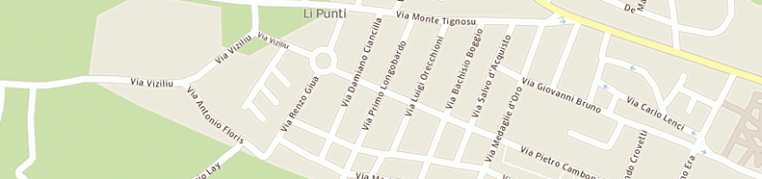Mappa della impresa noma di loriga pietro a SASSARI