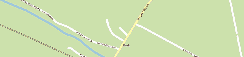 Mappa della impresa trattoria belvedere a BRIONA