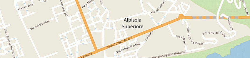 Mappa della impresa laser srl a ALBISOLA SUPERIORE