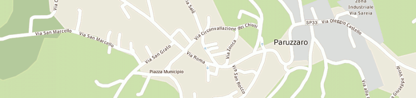 Mappa della impresa focaroli domenico a PARUZZARO