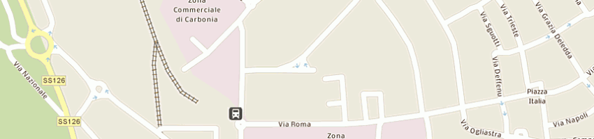 Mappa della impresa liceo scientifico statale carbonia a CARBONIA