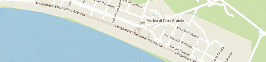 Mappa della impresa open space di mereu luca sas a ORISTANO