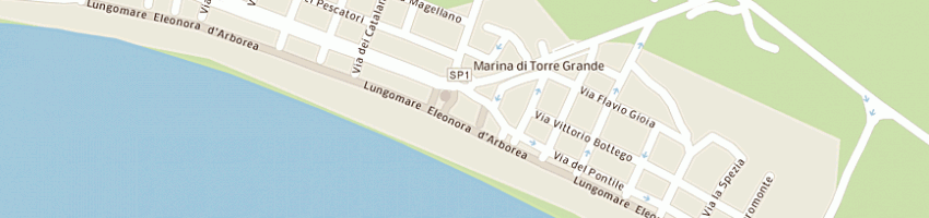 Mappa della impresa flli pecoraro snc a ORISTANO