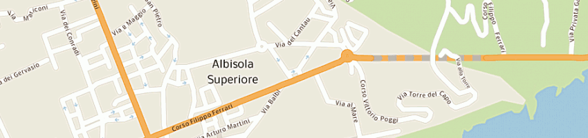 Mappa della impresa allemani pier guido a ALBISOLA SUPERIORE