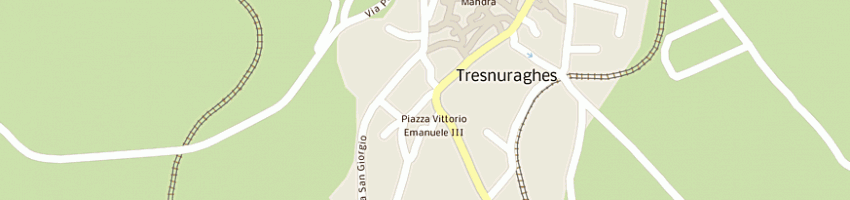 Mappa della impresa comune di tresnuraghes a TRESNURAGHES