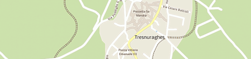 Mappa della impresa camera di commercio industria artigianato e agricoltura a TRESNURAGHES