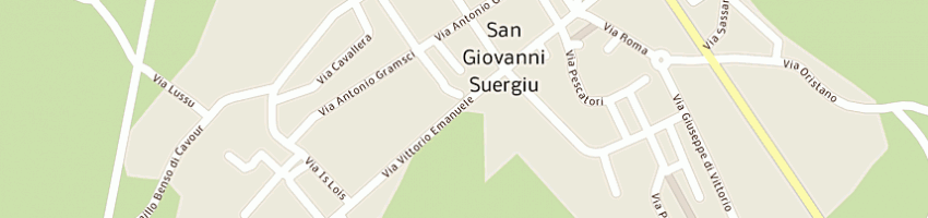 Mappa della impresa asa allevatori sulcitani associati soc coop a SAN GIOVANNI SUERGIU