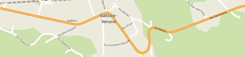 Mappa della impresa arca a GATTICO
