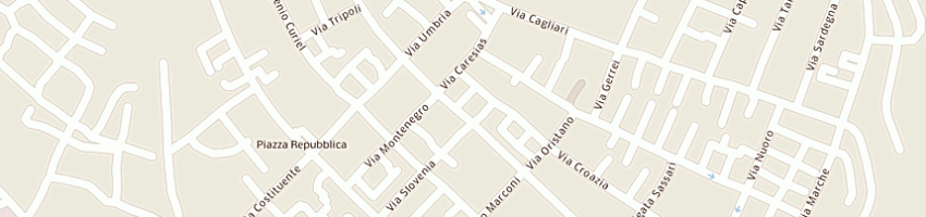 Mappa della impresa la corniceria di simone satta a CARBONIA