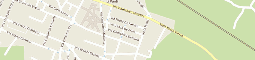 Mappa della impresa sias patrizia a SASSARI