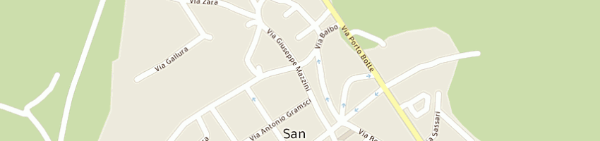 Mappa della impresa massenti giancarlo a SAN GIOVANNI SUERGIU