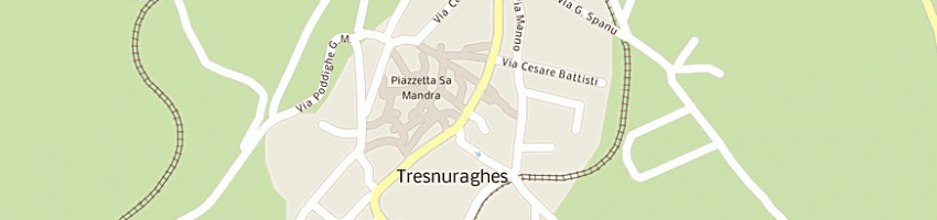 Mappa della impresa cinellu luigia a TRESNURAGHES