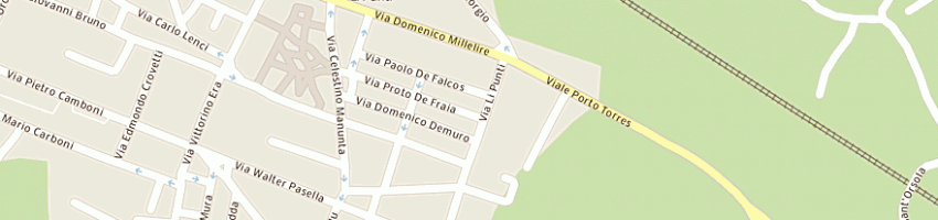 Mappa della impresa itaca impianti srl a SASSARI