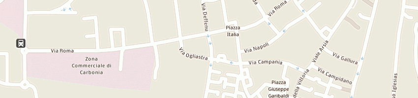 Mappa della impresa geotecnica sulcitana snc a CARBONIA