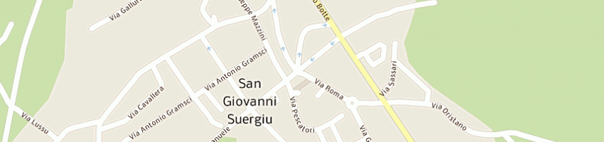 Mappa della impresa profumeria gemma di manis gemma a SAN GIOVANNI SUERGIU