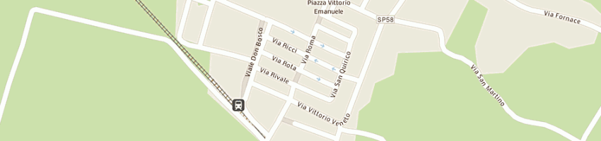 Mappa della impresa crivellaro trans di crivellaro paolo e c snc a BORGO SAN MARTINO