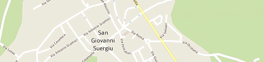 Mappa della impresa zoncu beniamino a SAN GIOVANNI SUERGIU