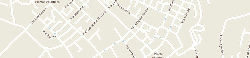 Mappa della impresa salaris carlo a CARBONIA