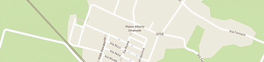 Mappa della impresa il bello delle donne di losenno roberta a BORGO SAN MARTINO