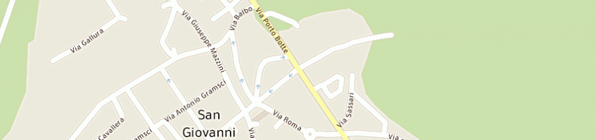 Mappa della impresa automotoricambi srl a SAN GIOVANNI SUERGIU