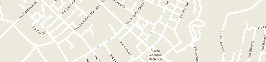 Mappa della impresa pinto maria gabriella a CARBONIA