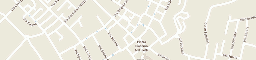 Mappa della impresa pangrani corrado a CARBONIA