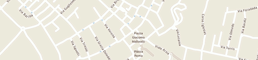 Mappa della impresa balia lina a CARBONIA