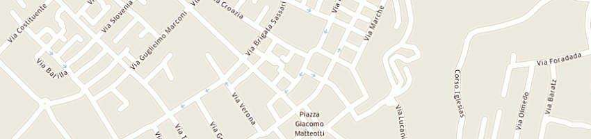 Mappa della impresa banca di sassari (spa) a CARBONIA