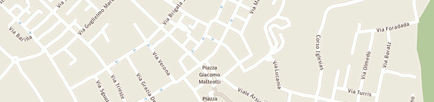 Mappa della impresa barlini profumeria di bullegas e gaviano sas a CARBONIA