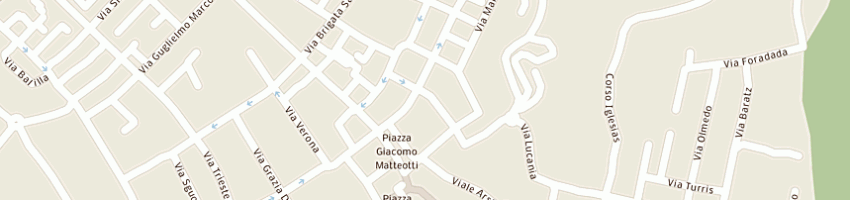 Mappa della impresa pinna giglio a CARBONIA