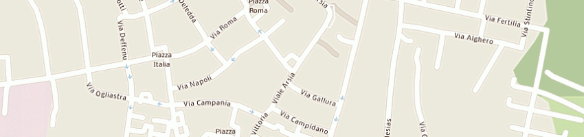 Mappa della impresa anthea di sorgia maria antonietta a CARBONIA