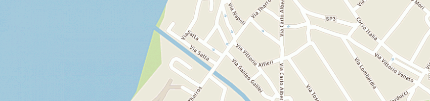 Mappa della impresa tetta giovanni a ORISTANO