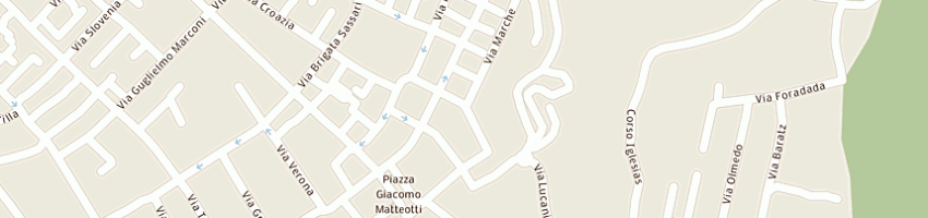 Mappa della impresa municipio di carbonia a CARBONIA